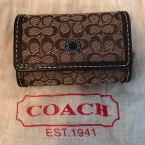 Authentic Coach Contact Case Holder
